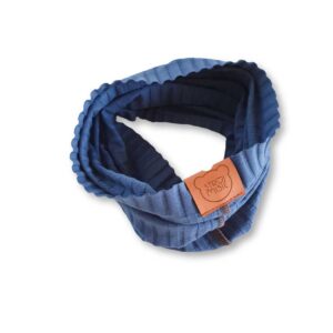 niebieski komin dziecięcy