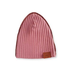 różowa dziewczęca czapka wiosenna strojmisie