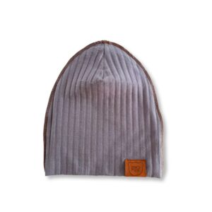 szara chłopięca czapka wiosenna strojmsie