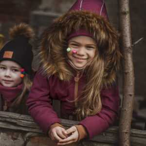 Organiczna Czapka z Pomponem