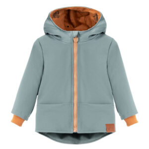 kurtka softshellowa miętowa