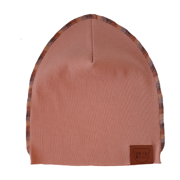 różowa czapka ombre