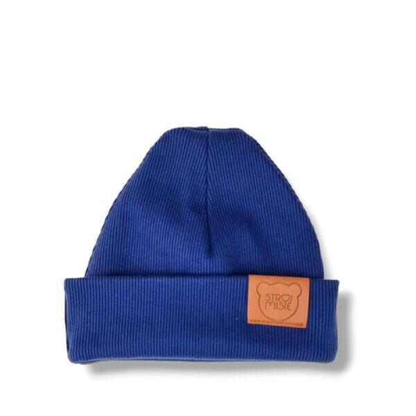 jasno granatowa czapka bawełna strojmisie