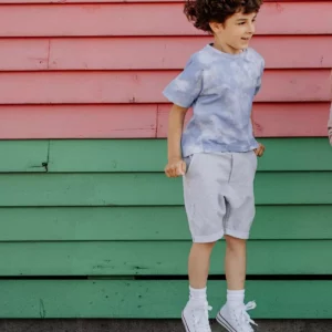 błękitny t-shirt dla chłopca strojmisie