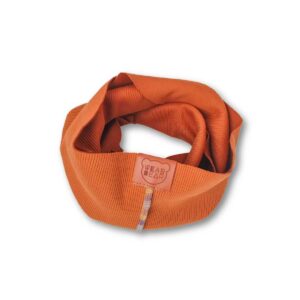 karmelowy dziecięcy komin