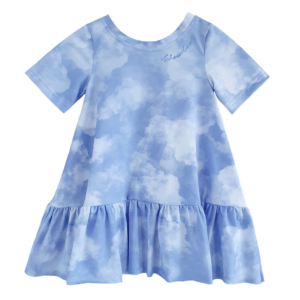 Niebieska sukienka dla dziewczynki "Cloudy"