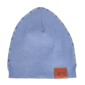 Niebieska czapka dziecięca - OMBRE