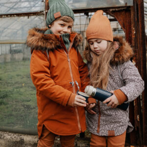 oliwkowy komin merino