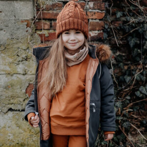 merino w kolorze karmelowym