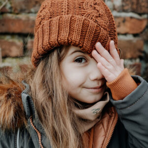 merino w kolorze karmelowym