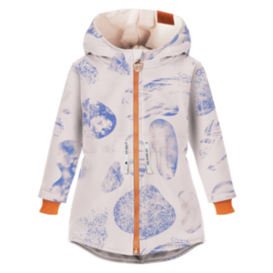 niebieska kurtka softshell