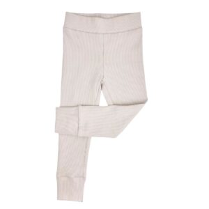 beżowe spodnie legginsy dziecięce strojmisie