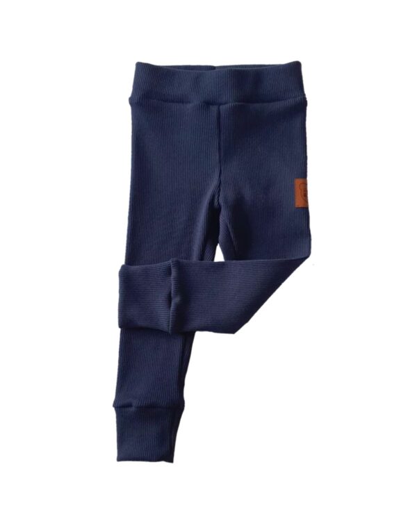 granatowe spodnie leggisy dziecięce