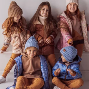 błękitna merino dla dzieci i dorosłych