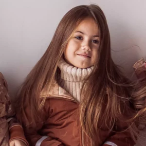 ecru kremowy komin merino dla dzieci i dorosłych (3)