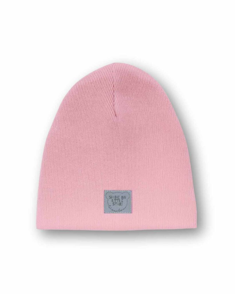 czapka jasno różowa