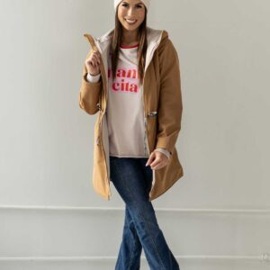 damska beżowa kurtka softshell