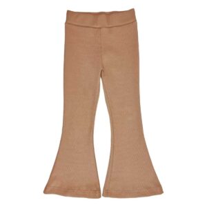 dziewczęce spodnie beżowe dzwony