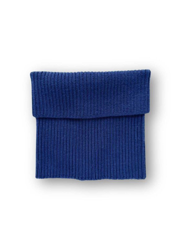 granatowy komin merino tuba dla dzieci i dorosłych strojmisie