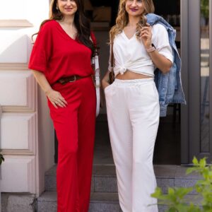 BIAŁA BLUZKA WISKOZOWA