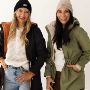 czarna czapka merino dla dzieci i dorosłych