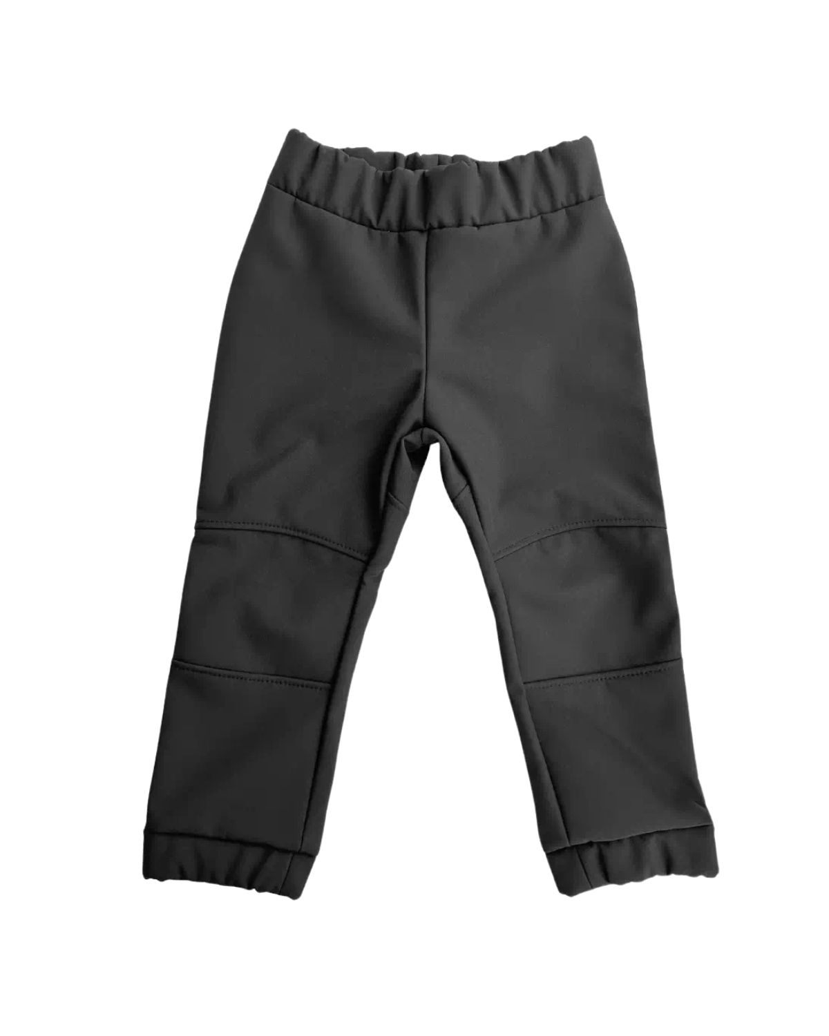 czarne spodnie dziecięce softshell
