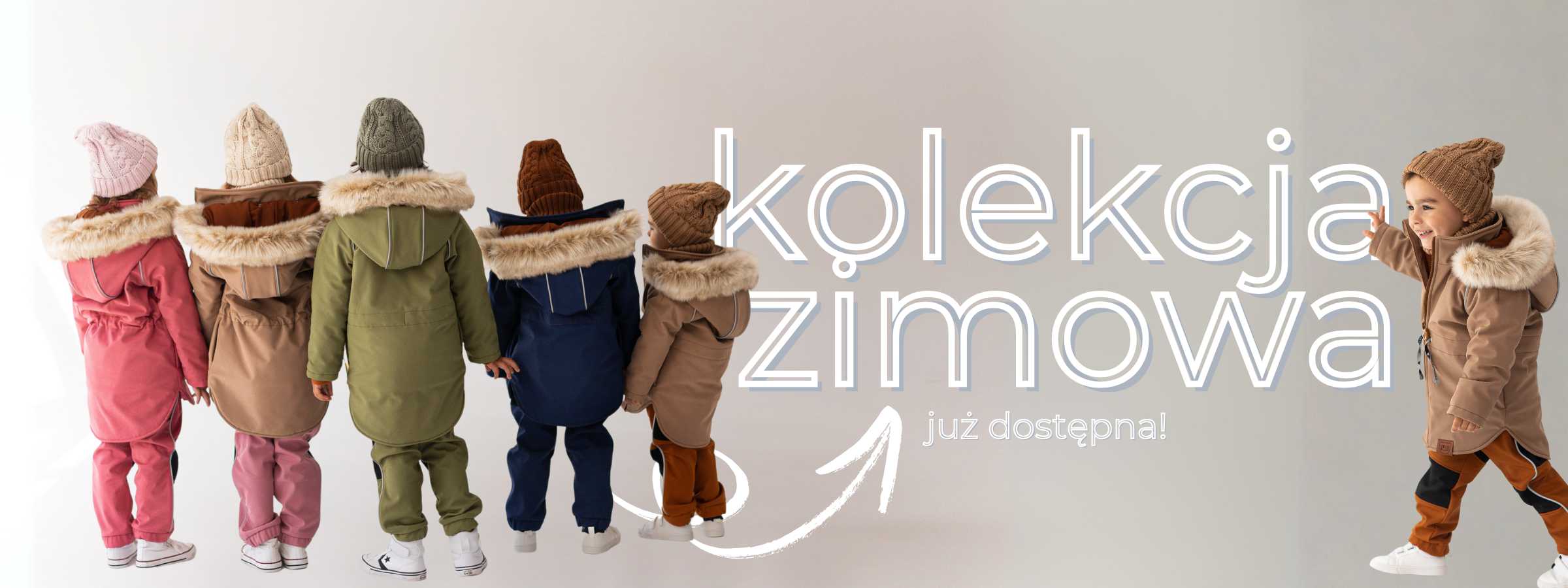 kolekcja zimowa dziecięcych kurtek już dostępna