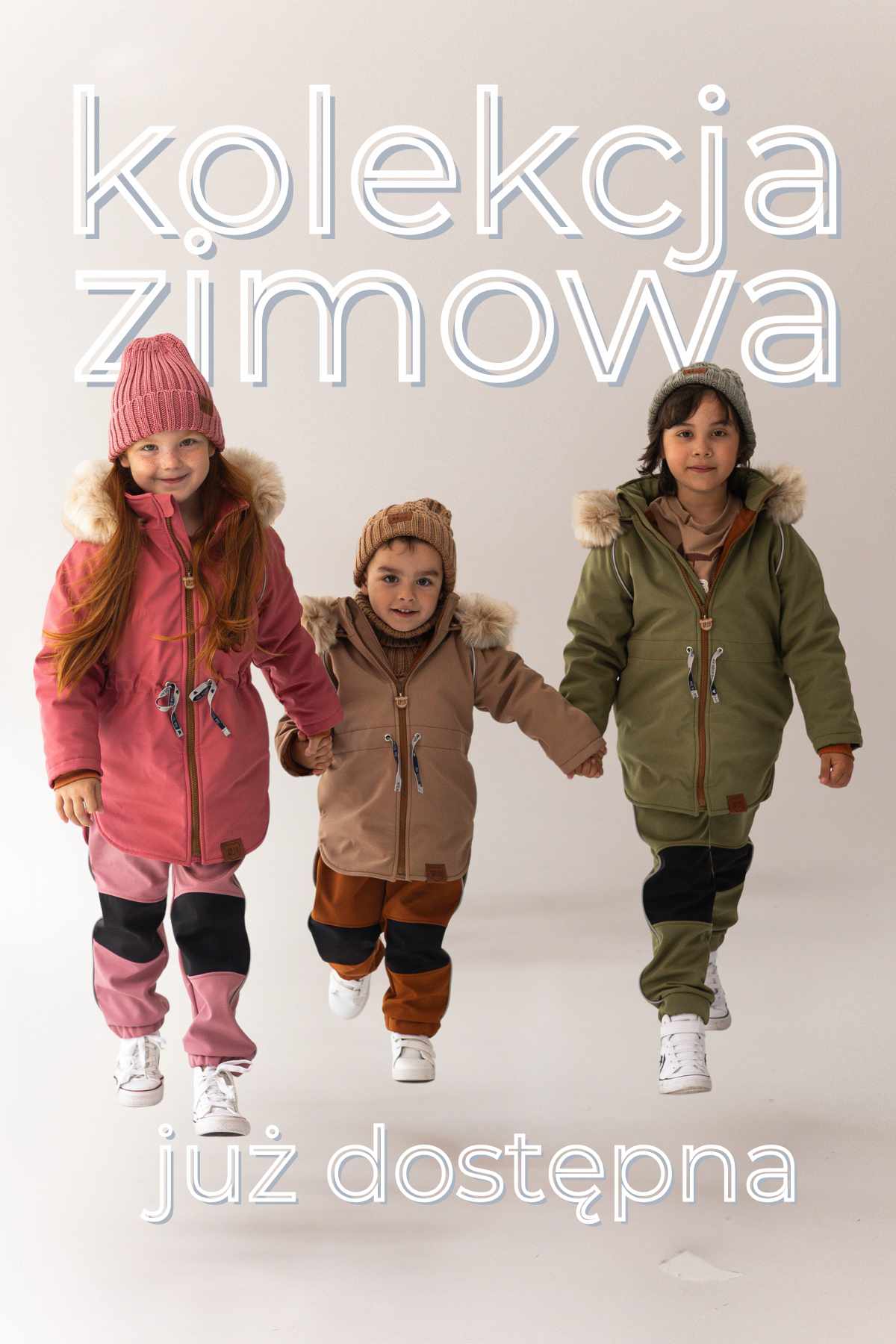 nowa kolekcja zimowa - dziecięce kurtki zimowe, czapki merino i damskie kurtki zimowe