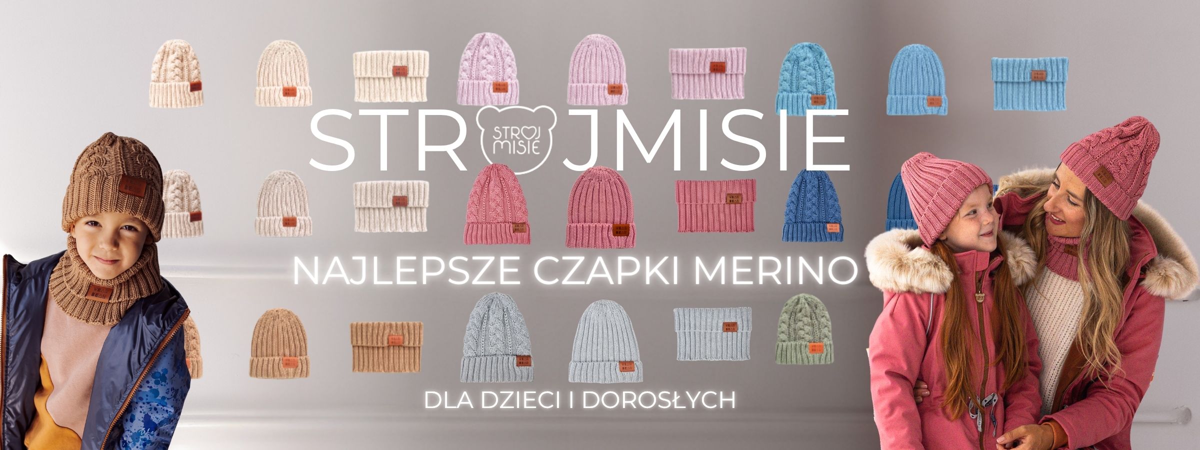 najlepsze czapki merino dla dzieci i doroslych