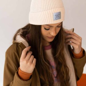 damska ciemno bezowa parka softshell wiosenna (4)