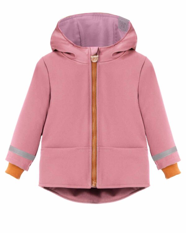 różowa dziewczęca wodoodporna kurtka lightshell