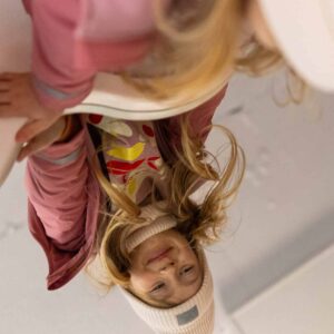 różowa dziewczęca wodoodporna kurtka lightshell